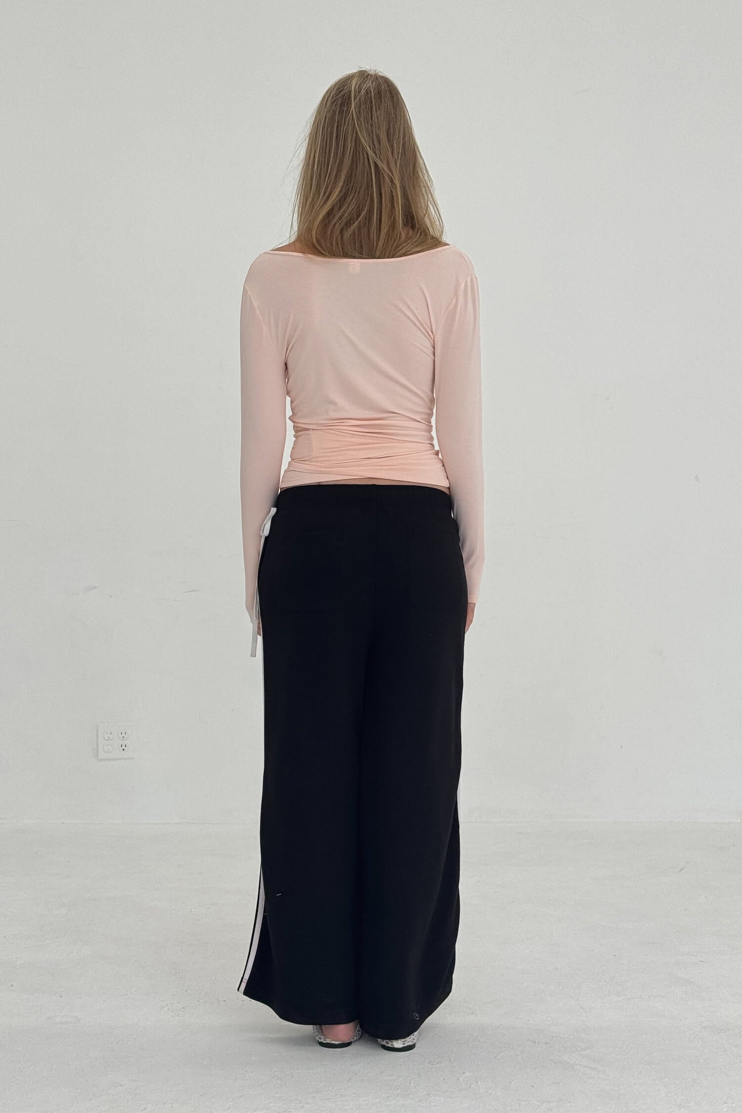 French Terry Bow Jogger